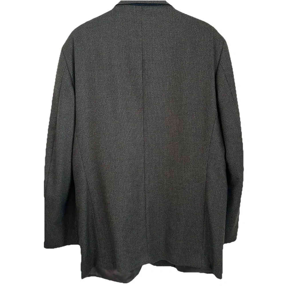 Vintage Joseph‎ & Feiss 46L Lambswool Sports Coat Brown Grey 2-Button Men’s Wool